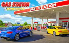 Gas Station Car Driving