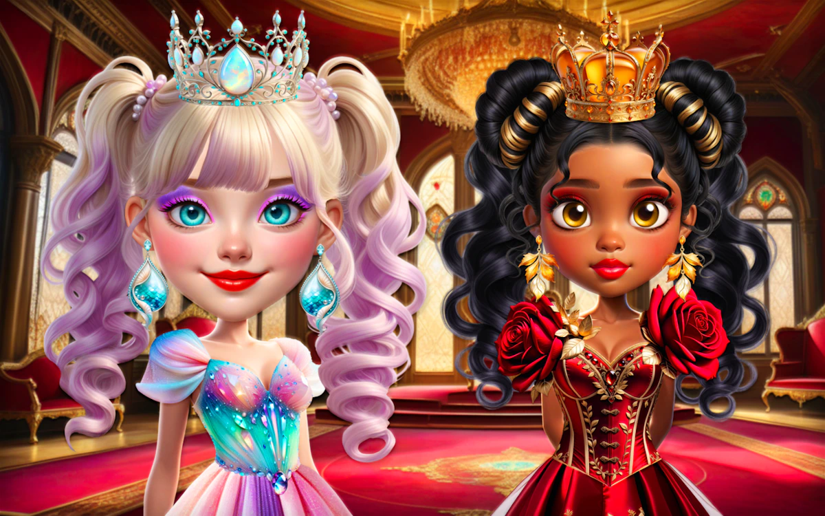 Play Gemstone Glam — free online Princess game