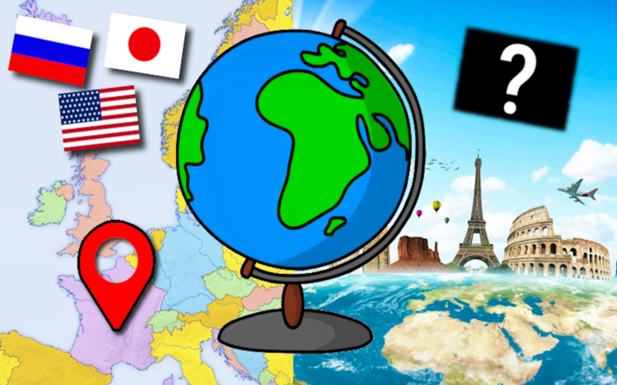 Play Geography Quiz - Countries Flag Capitals — free online Trivia game