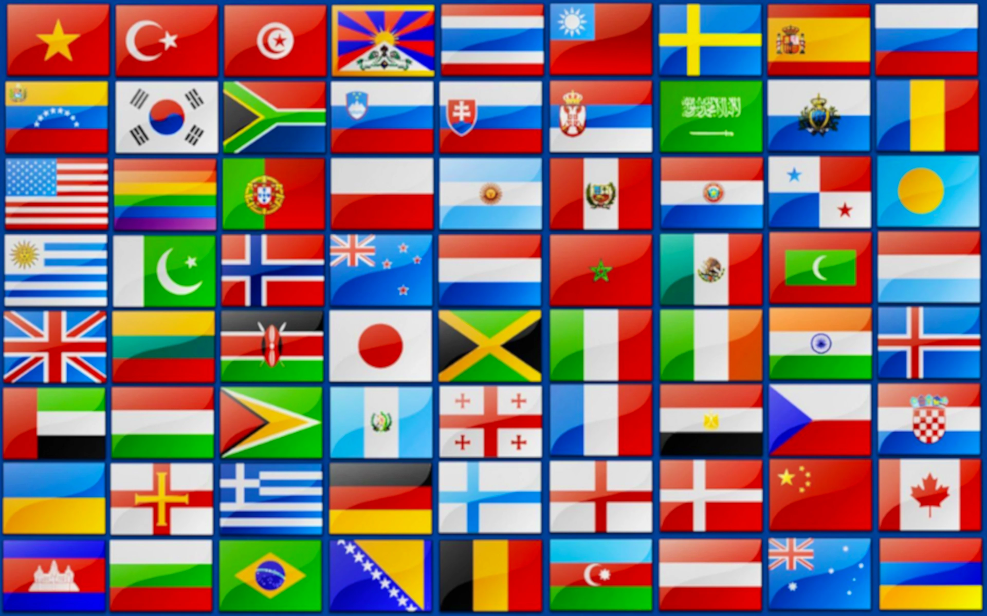 Geography Quiz - Countries Flag Capitals