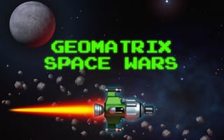 Geomatrix Space Wars game cover