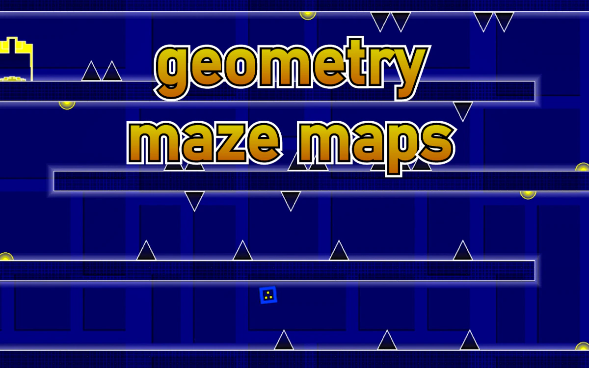 Play Geometry Maze Maps — free online Arcade game