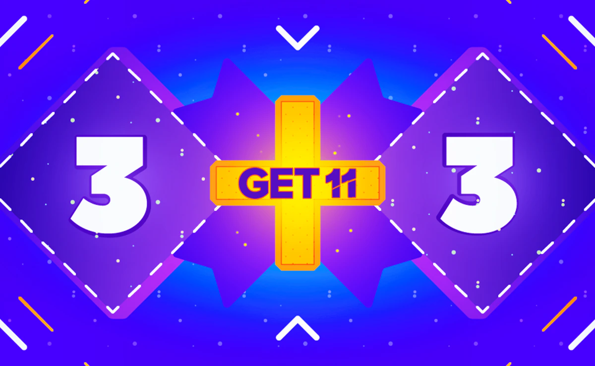 Play Get 11 — free online Math game