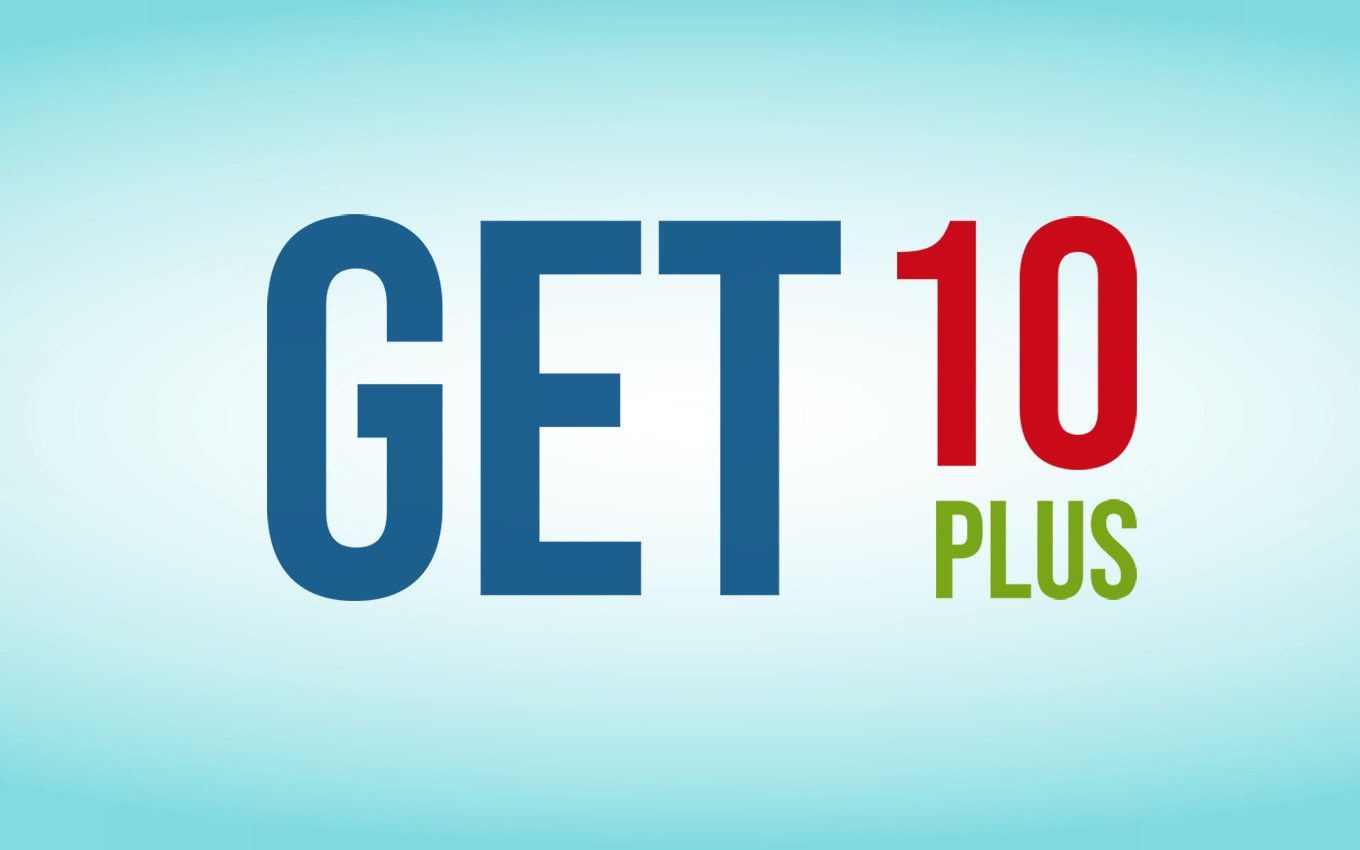 Get 10 Plus