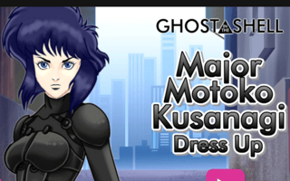 Ghost in the Shell: Major Motoko Kusanagi Dress Up