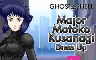 Ghost In The Shell: Major Motoko Kusanagi Dress Up game cover