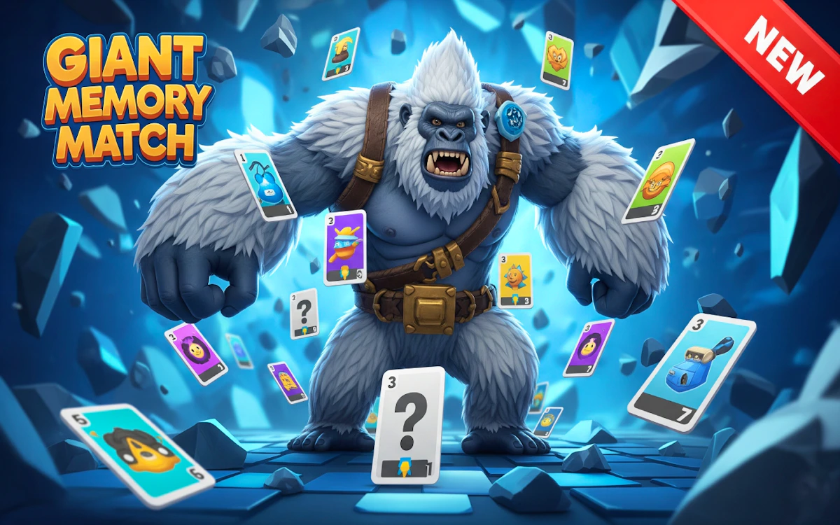 Play Giant Memory Match — free online Memory game