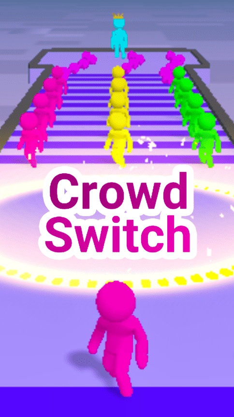 Giant Run Color Run Crowd Switch