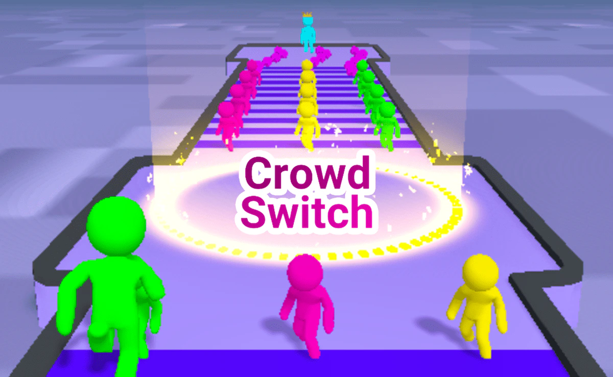 Play Giant Run Color Run Crowd Switch — free online Adventure game