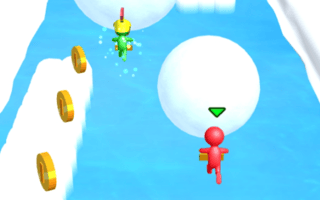 Giant Snowball Rush game cover
