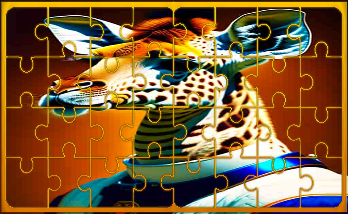 Giraffe Jigsaw Image Challenge