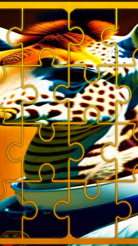 Giraffe Jigsaw Image Challenge