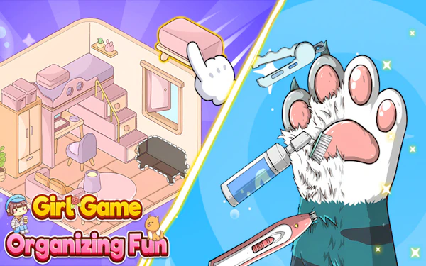 Girl Game Organizing Fun