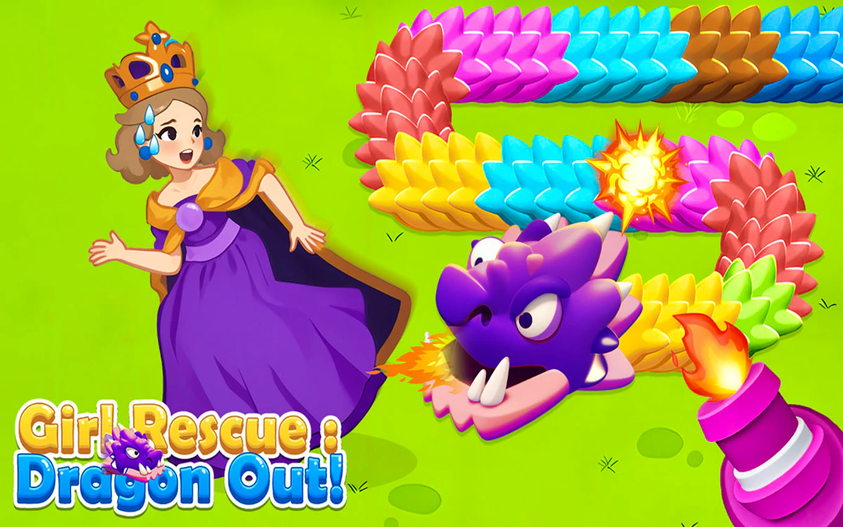 Play Girl Rescue: Dragon Out — free online Puzzle game