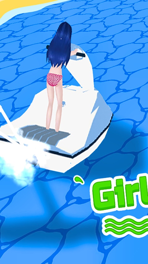Girl Surfer 3D