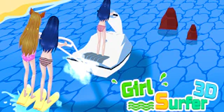 Girl Surfer 3D thumbnail
