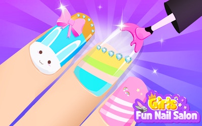 Girls Fun Nail Salon game