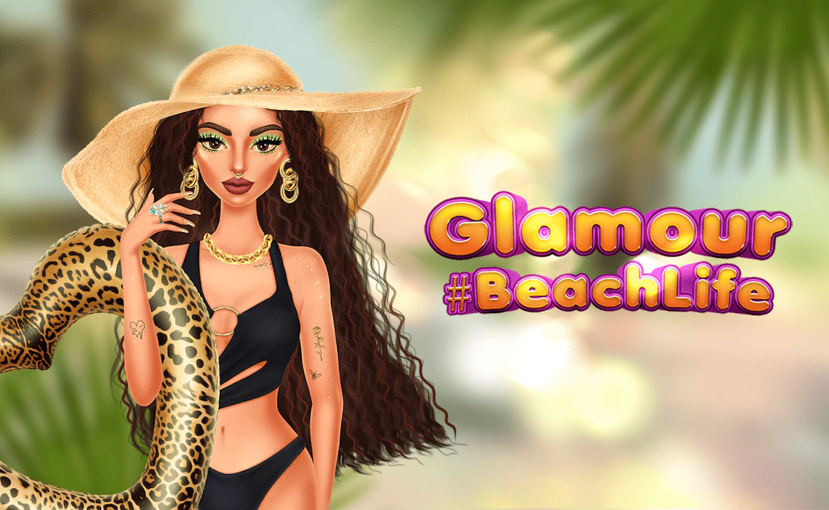 Play Glamour #BeachLife — free online Kids game
