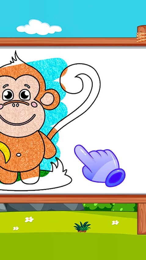 Glitter Coloring For Kids