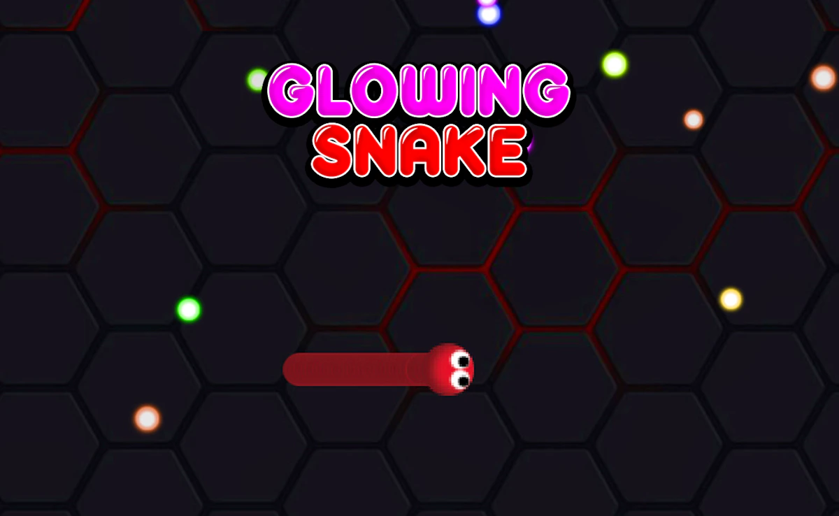 Play Glowing Snake — free online Worm game