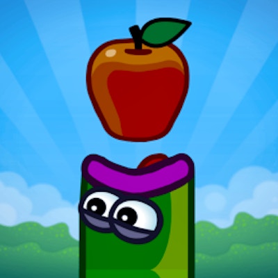 Gluttonous Apple Snake By Gamepix