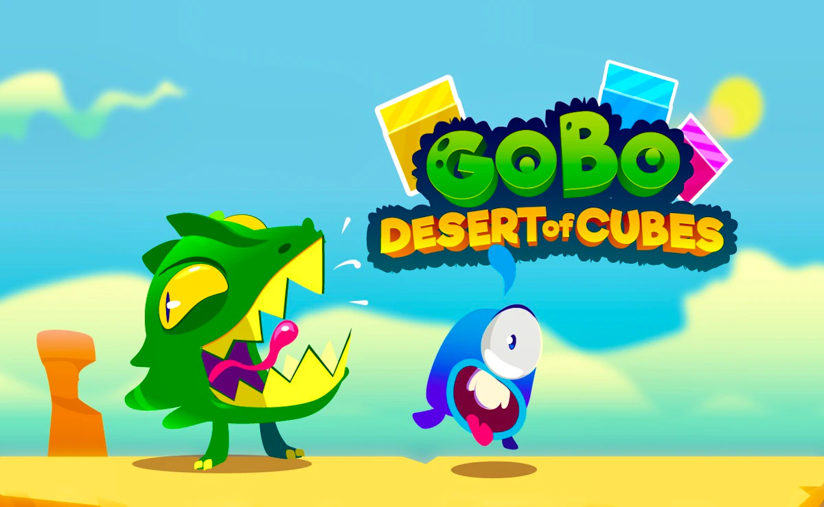 Play Gobo Desert of Cubes — free online Dinosaur game