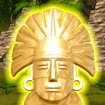 Gold Aztec banner