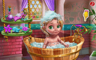 Goldie Baby Bath Care game cover