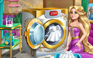 Goldie Princess Laundry Day game cover
