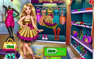 Goldie Princess Realife Shopping game cover