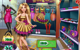 Goldie Princess Realife Shopping game cover