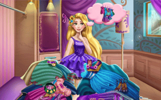 Goldie Princess Wardrobe Cleaning game cover