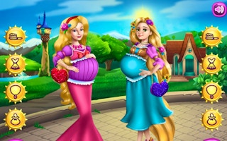 Goldie Princesses Pregnant Bffs game cover