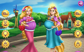 Goldie Princesses Pregnant Bffs game cover