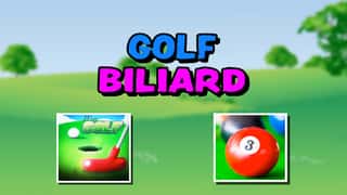 Golf And Biliard For Kids game cover