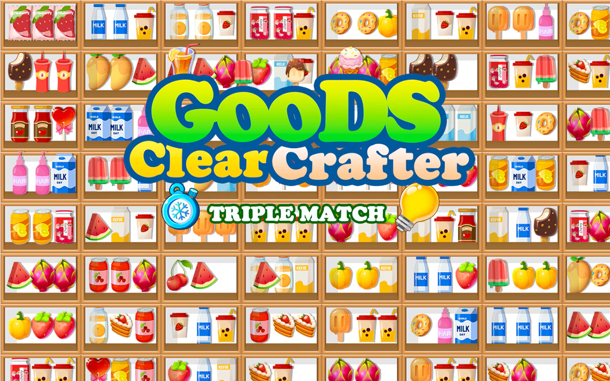 Play Goods Clear Crafter — free online Match 3 game