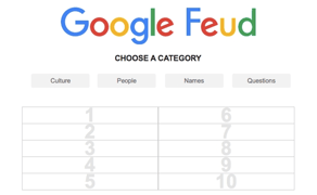Google Feud: Play Google Feud for free on LittleGames