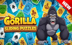 Gorilla Sliding Puzzles