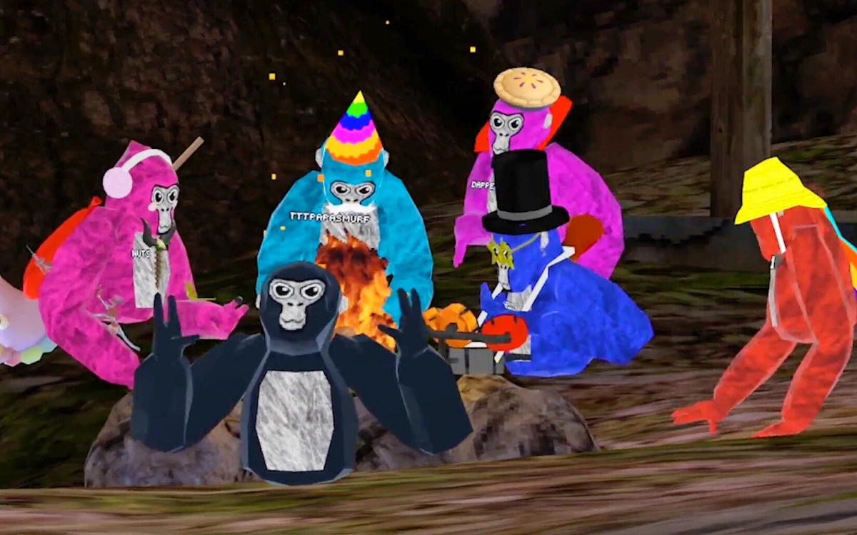Play Gorilla Tag Drag And Drop Game — free online Arcade game