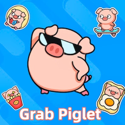 Grab Piglet By Gamepix