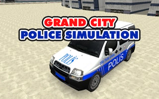 Grand City Police Simulation game cover