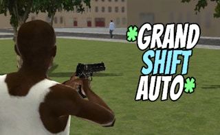 Grand Shift Auto game cover