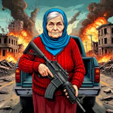 Grandma with Machine-Gun Apocalypsis