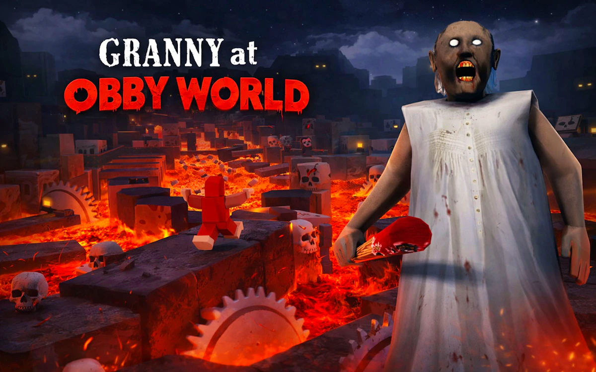 Play Granny at Obby World — free online Scary game