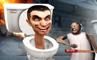 Granny Kill Skibidi Toilet Behind game cover