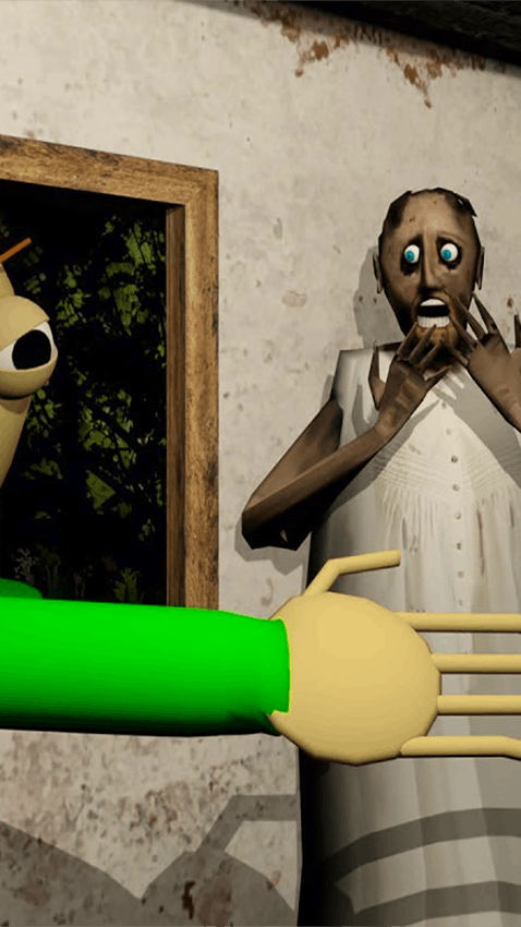 Granny vs Baldi and Grandpa Horror