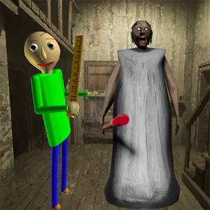 Granny vs Baldi and Grandpa Horror Thumbnail
