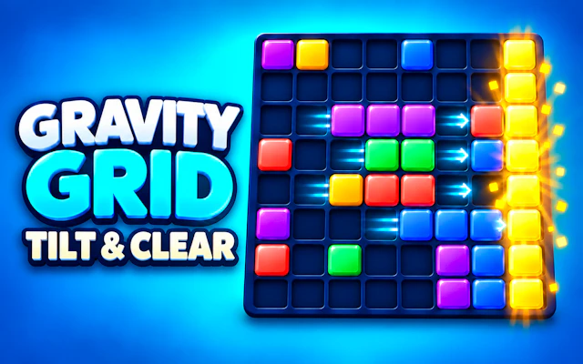 Gravity Grid - Tilt & Clear game cover