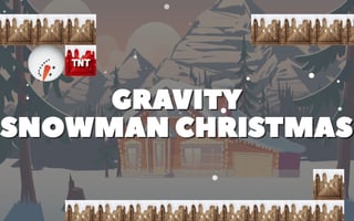 Gravity Snowman Christmas game cover