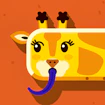 Grazing Giraffe